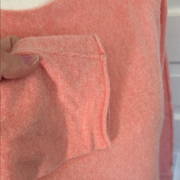 Bianca & Blue Wool Cashmere Silk Coral Long Sleeve Sweater Size Medium - Picture 2 of 5